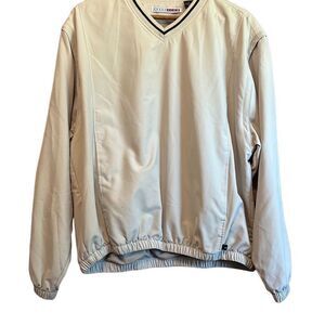 Grand‎ Slam Pullover Windbreaker tan Size Medium
